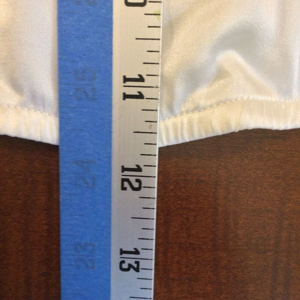 Fleur Du Mal silk blend corset bustier xl cream women - Picture 2 of 7